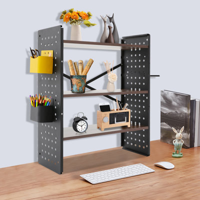 Bibliothèque de bureau 3 niveaux