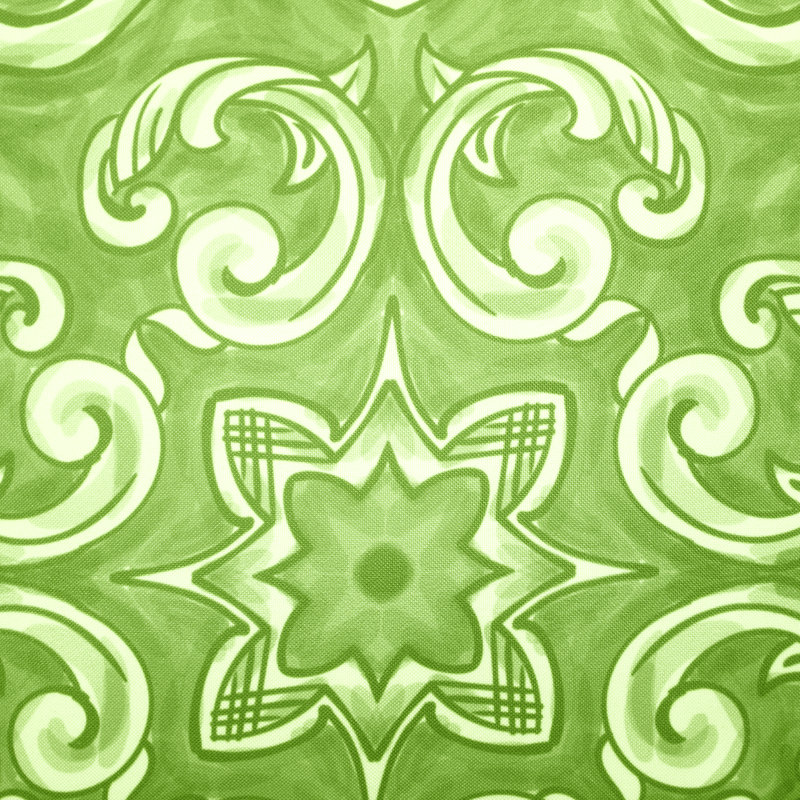 Coussin décoratif intérieur et extérieur Alhambra, Vert