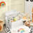 Muscatine Kids Rectangular Play Or Activity Table and Chair Set