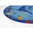 Momeni Playground Ocean Blue Kid Rug Round-104294677