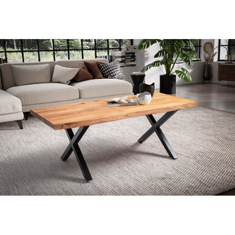 Graton Cross Legs Coffee Table