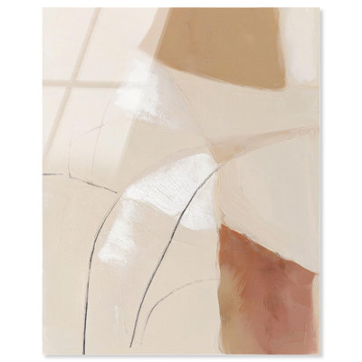 Mineral Veins I Acrylic Print Brown Art by Art Remedy