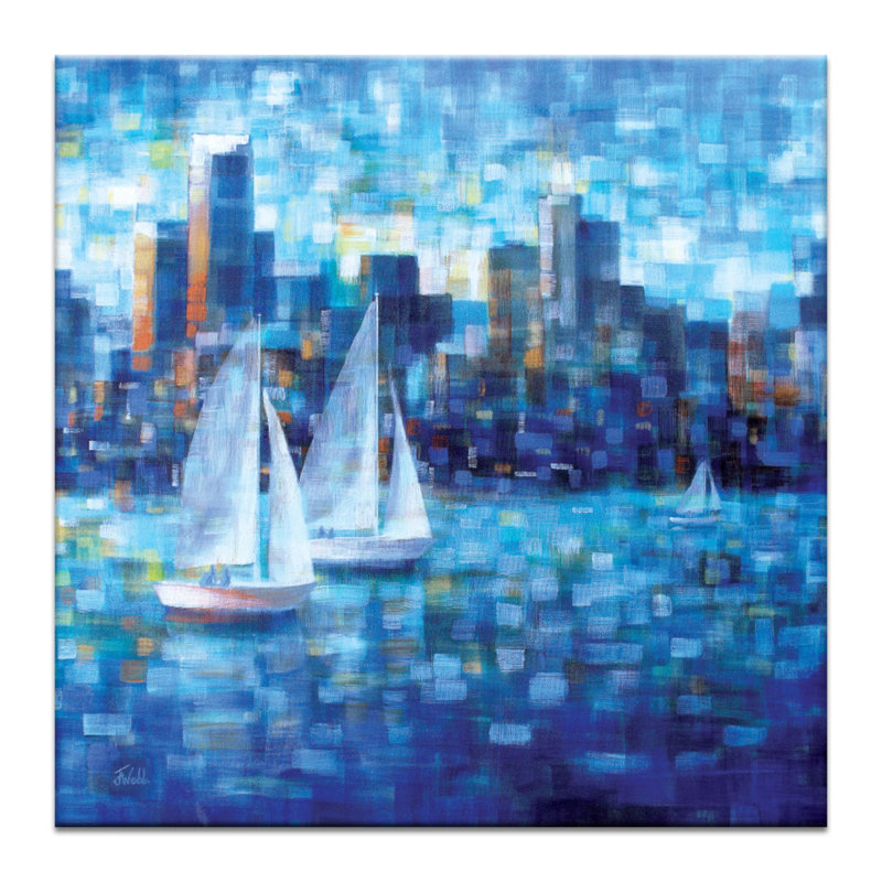 Jennifer Webb - Wrapped Canvas Print, 41cm H x 41cm W x 3.8cm D