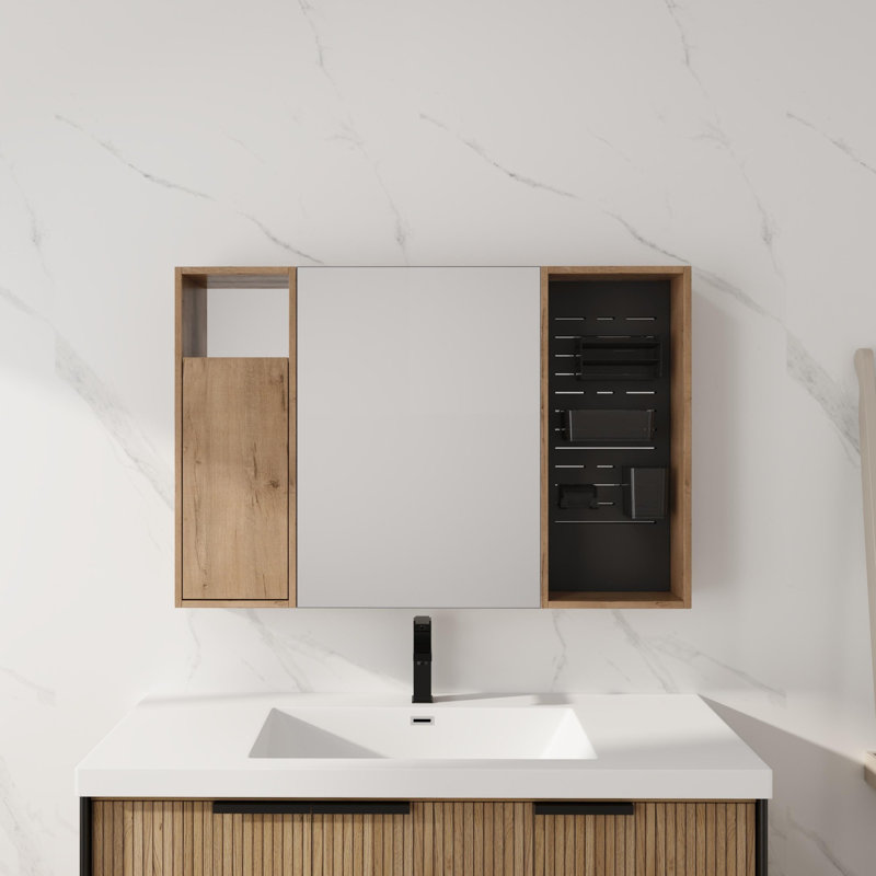 Armoire de toilette 41,7 po avec rangement