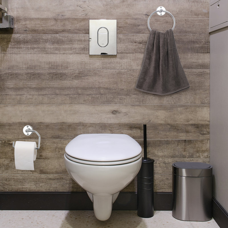 4 - Piece Bathroom Hardware Set, Chrome