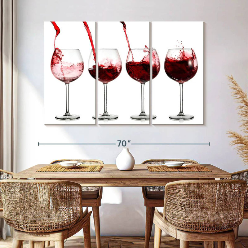 Verres à vin rouge Yarlin, H 42 po x l 65 po