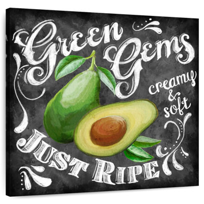 Yarlin Chalkboard Avocado