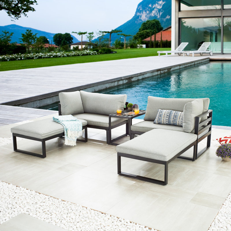 Kilgo 5-Piece Sofa Seating Group with Cushions
