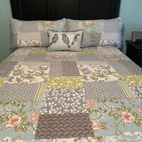 Laurel Foundry Modern Farmhouse Roepke Modern & Contemporary Cotton  Patchwork Quilt Set & Reviews