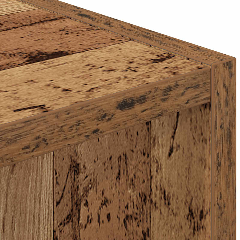 30.5 cm W Bedside Table, Old Wood