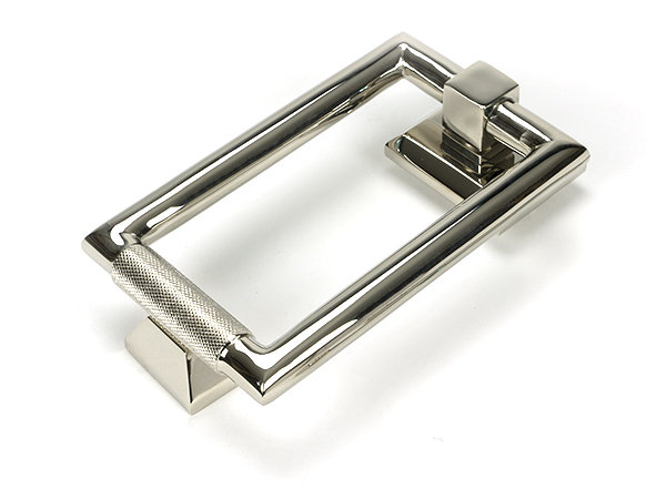Brompton Door Knocker, Polished Nickel