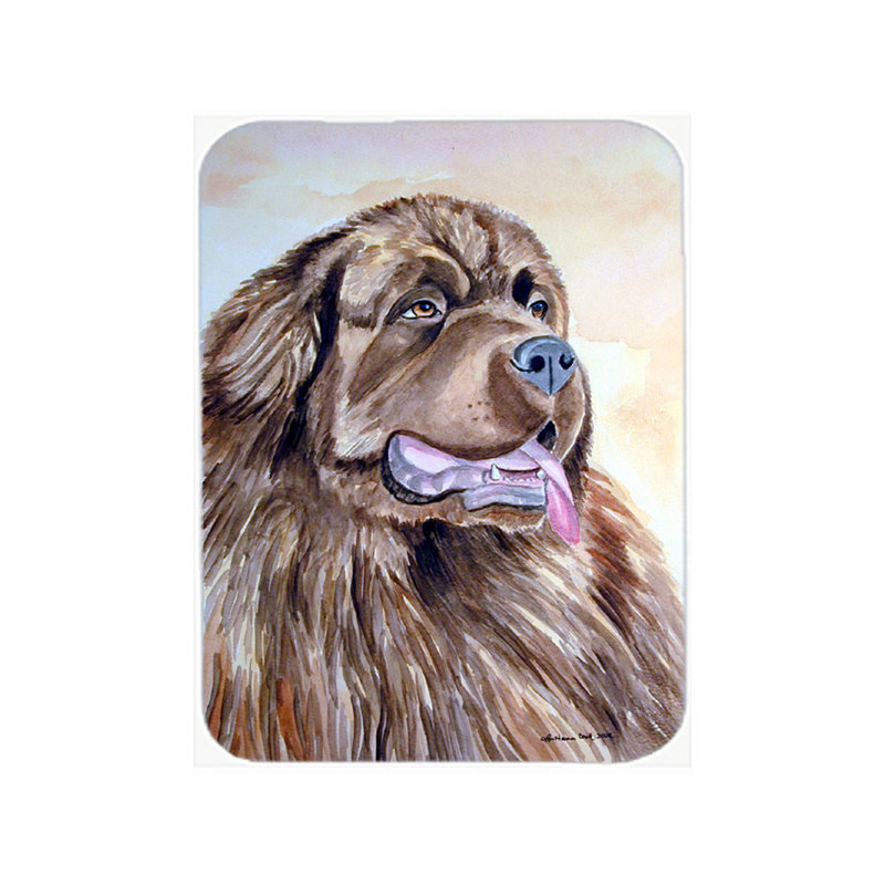 East Urban Home Newfie Newfoundland Glass Cutting Board