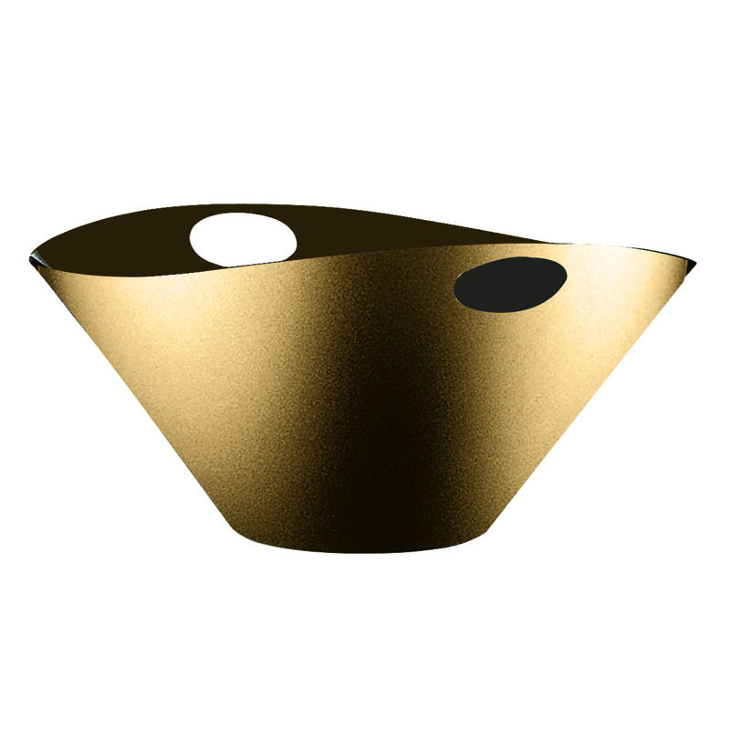 Refroidisseur à vin tendu avec poignées en chanvre 15,6 "Tendence - 1 pièce Tendence , Ice Gold