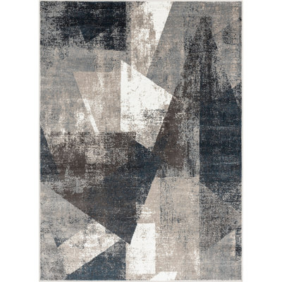 Verity Kye Geometric Synthetic Area Rug