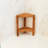 Hieu 14.5'' W Teak Corner Shower Bench