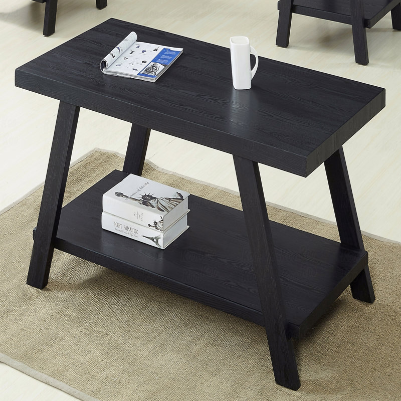 Table basse Contemporary, Noir, Noir