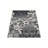 Tullos MACHINE MADE HEATSET POLYPROPYLENE AREA RUGS  - Rectangle Shape, Silver Color, Floral Modern Design, Machine Made Area Rugs for Living Room, Bed Room-26156970