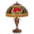Roses And Scrolls Metal Table Lamp