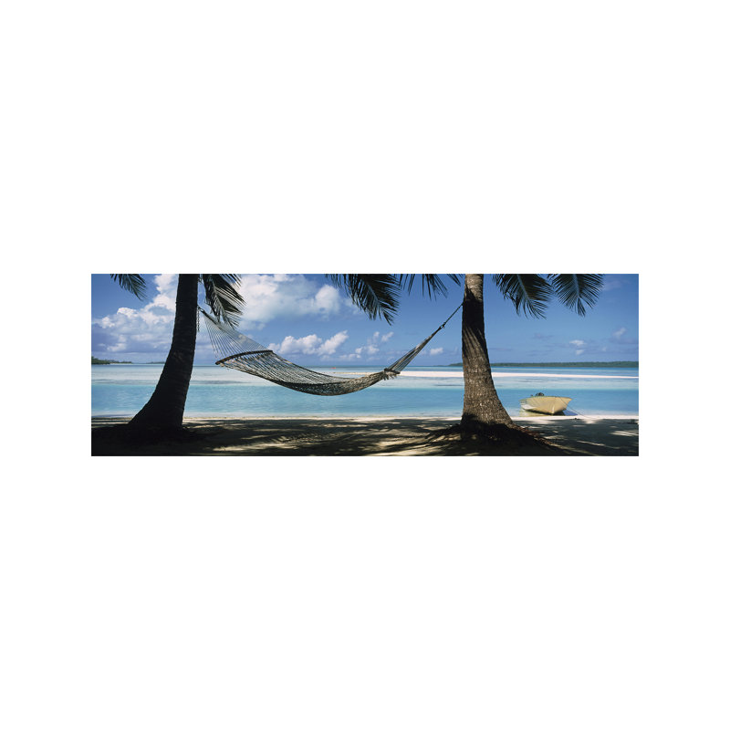 Cook Islands South Pacific - No Frame Panoramic Print on Canvas, 121.92 cm H x 40.64 cm W x 3.175 cm D