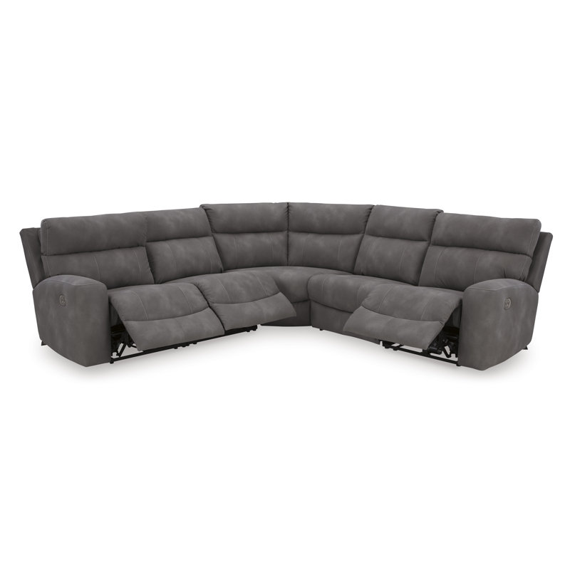 Next-Gen DuraPella 6-Piece Power Reclining Sectional, 41" H x 101" W x 101" D, Symmetrical