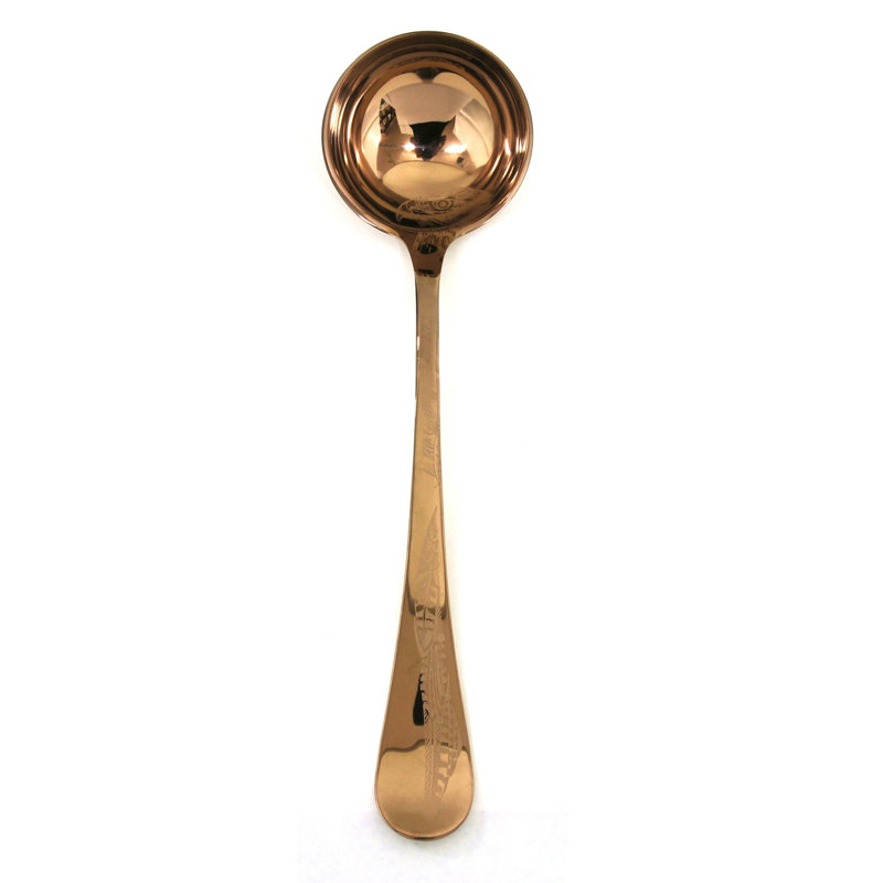 Caccia Ladle - 12 Pieces - Gold, Bronzo
