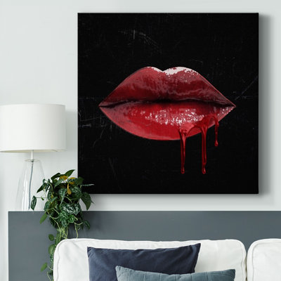 Glam Kiss II sur toile