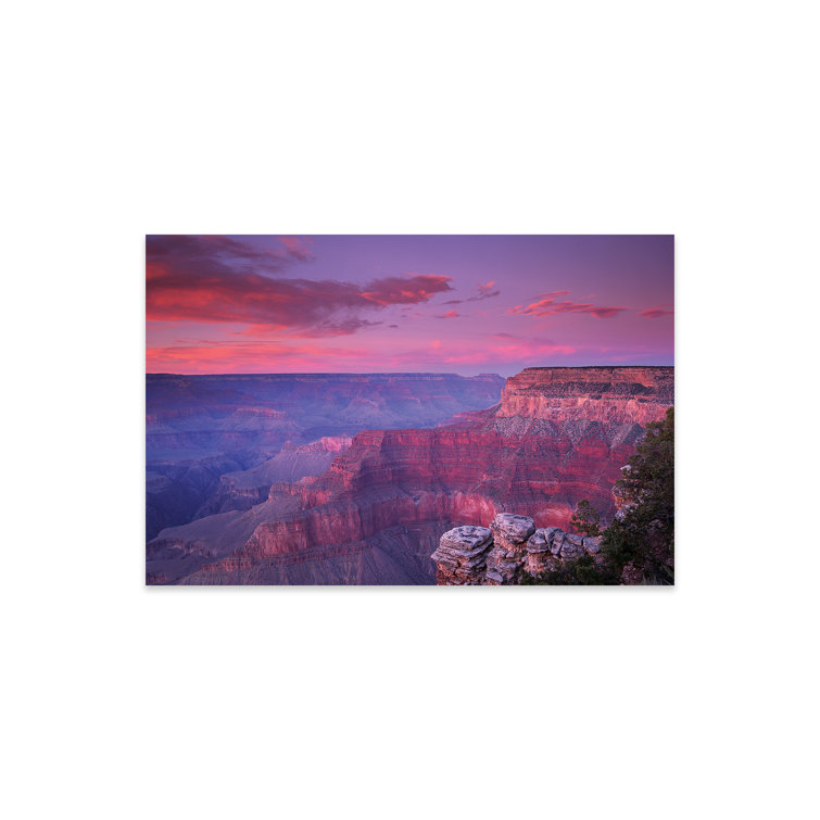 Union Rustic Kamiesha View Of The South Rim From Pima Point, Grand ...