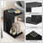 C Table End Table with Charging Station and Storage