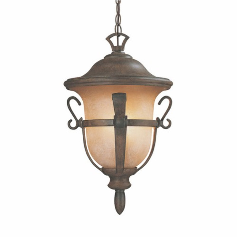 Tudor Outdoor 3 LT Wall Sconce Kalco, Textured Matte Black