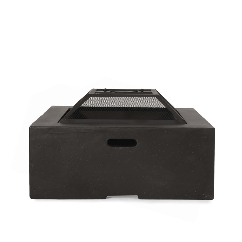 Square Wood Burning Fire Pit