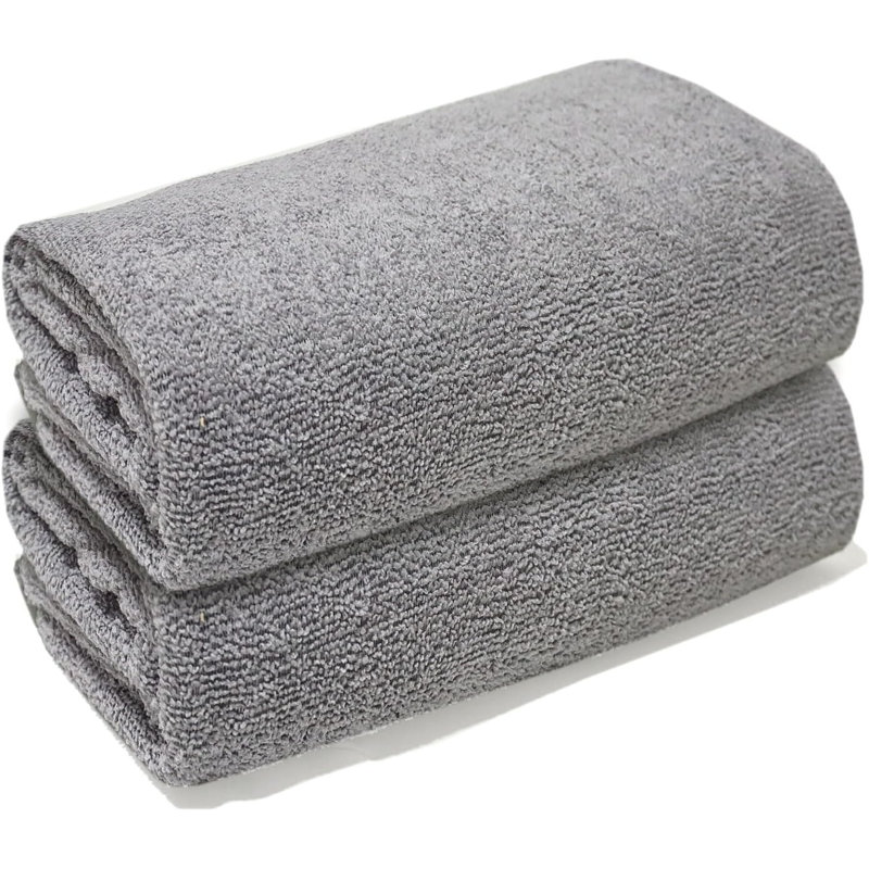Microfiber Fast Drying Bath sheet, 2, Silver