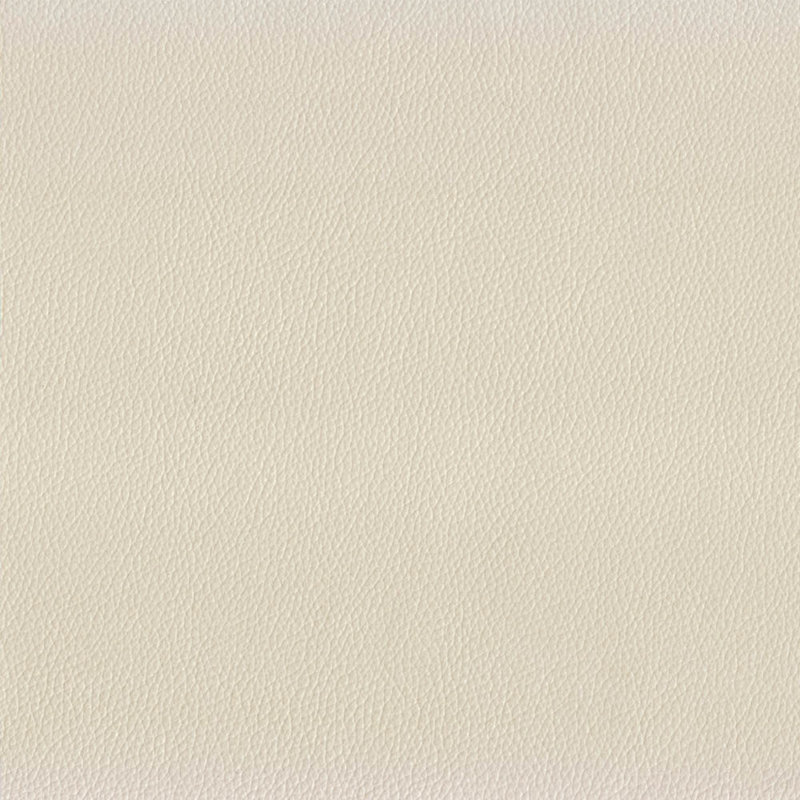 Fauteuil en cuir fleur de schiste, Cuir véritable blanc vanille Chloe