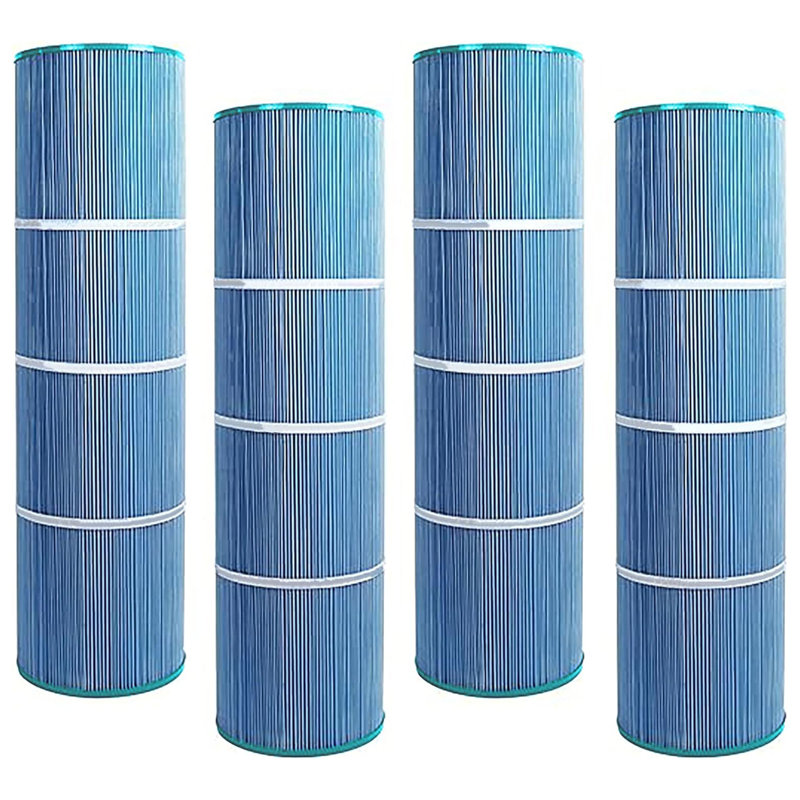 Hurricane Elite Aseptic Pool & Spa Filter Cartridge Replacement, Blue (4 Pack)