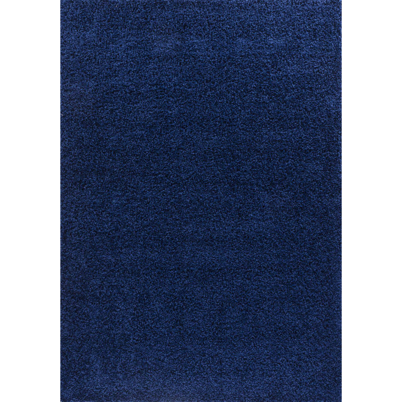 Esterly Solid Colour Shag Area Rug, Rectangle 160 x 230cm