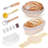 Bread Proofing Basket Set, 9 Inch Round And 10 Inch Oval Rattan Banneton Bowl With Sourdough Bread Making Tools