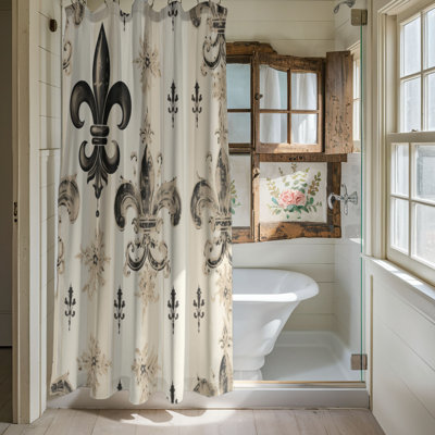 Regal Damask - Premium Shower Curtain