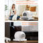Self Cleaning Cat Litter Box, Automatic Cat Litter Box Self-cleaning 65l Extra Large Kitty Litter Box With App Control/safe Protection/odour Removal, Smart Cat Litter Box For Multi Cats Garbage Bags
