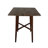 Chesterville dining room table，Modern Bar Height 42" Dining Table, Rubberwood Legs and Laminate Table Top-1416972307