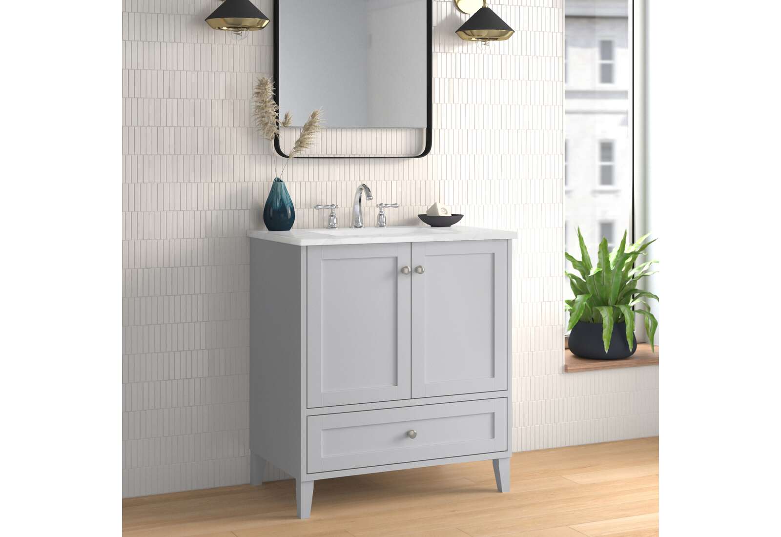 Bathroom Vanity Sizes: 4 Steps to Find the Best Fit for Your Space