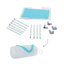 Ensemble de chambre de bébé 3 pièces Teamson Kids - lit de bébé, chaise haute et poussette-103440068