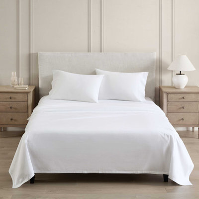 Ensemble de draps en coton Martha Stewart Lilly Pond Leaf