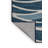Washable Abstract waves Nautical Area Rug-279704636
