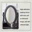 Coiffeuse 39,37 "de style français en bois massif rétro avec miroir de maquillage-61449929