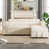 100 % lin beige est en rupture de stock