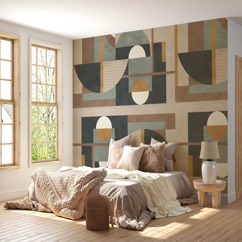 Retro Geometry Harmony, 1152" L x 108" W