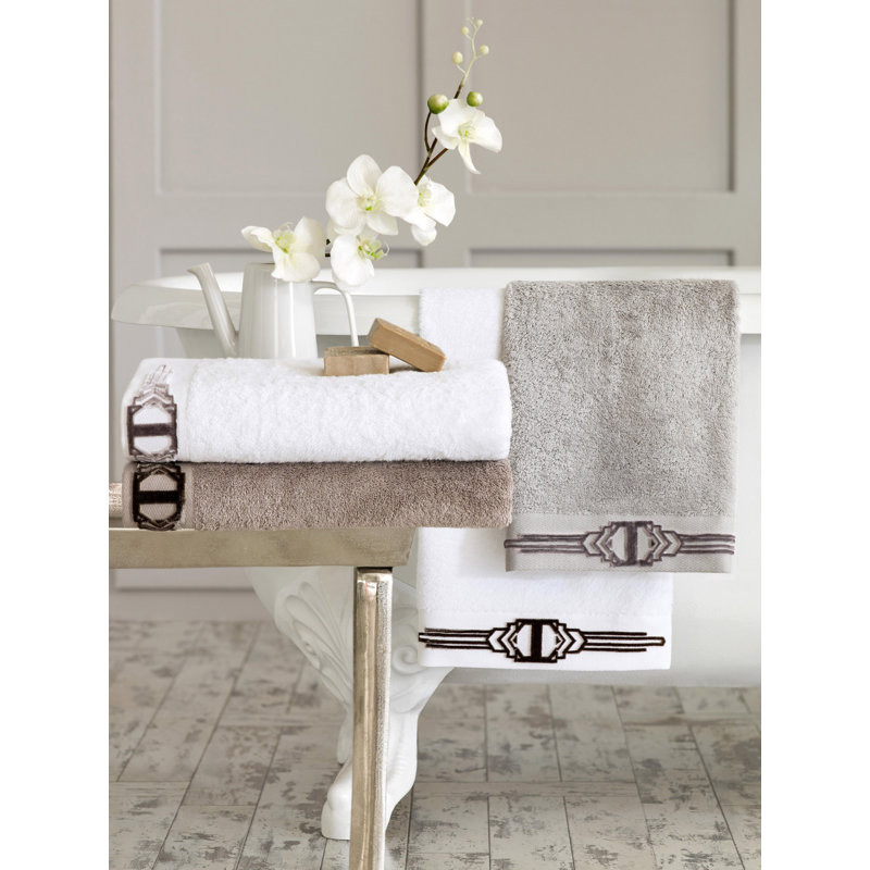Art Line Hand Towel, White