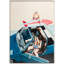 Gone Surfing Print by Jeff Schaub