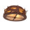 Rustic Lodge 2 - Light Flush Mount