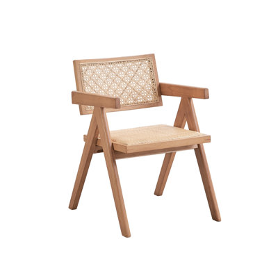Arm Chair  2 Chairs  - Natural Finish For Outdoor Comfort Of 2 Chairs A Relaxed Feeling