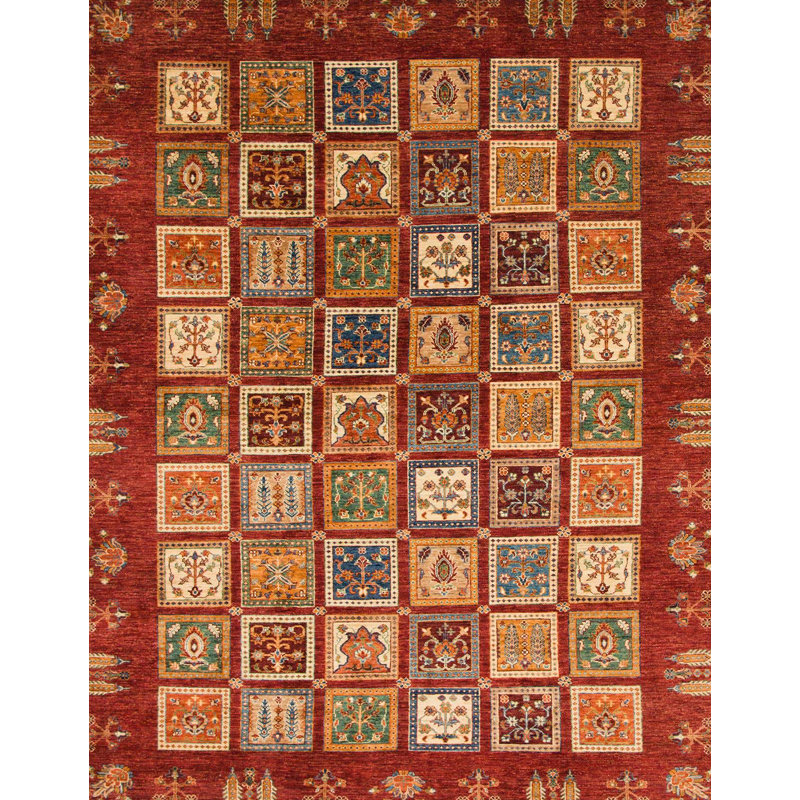 Tapis abstrait moderne 461, Rectangle 7 pi x 9 pi